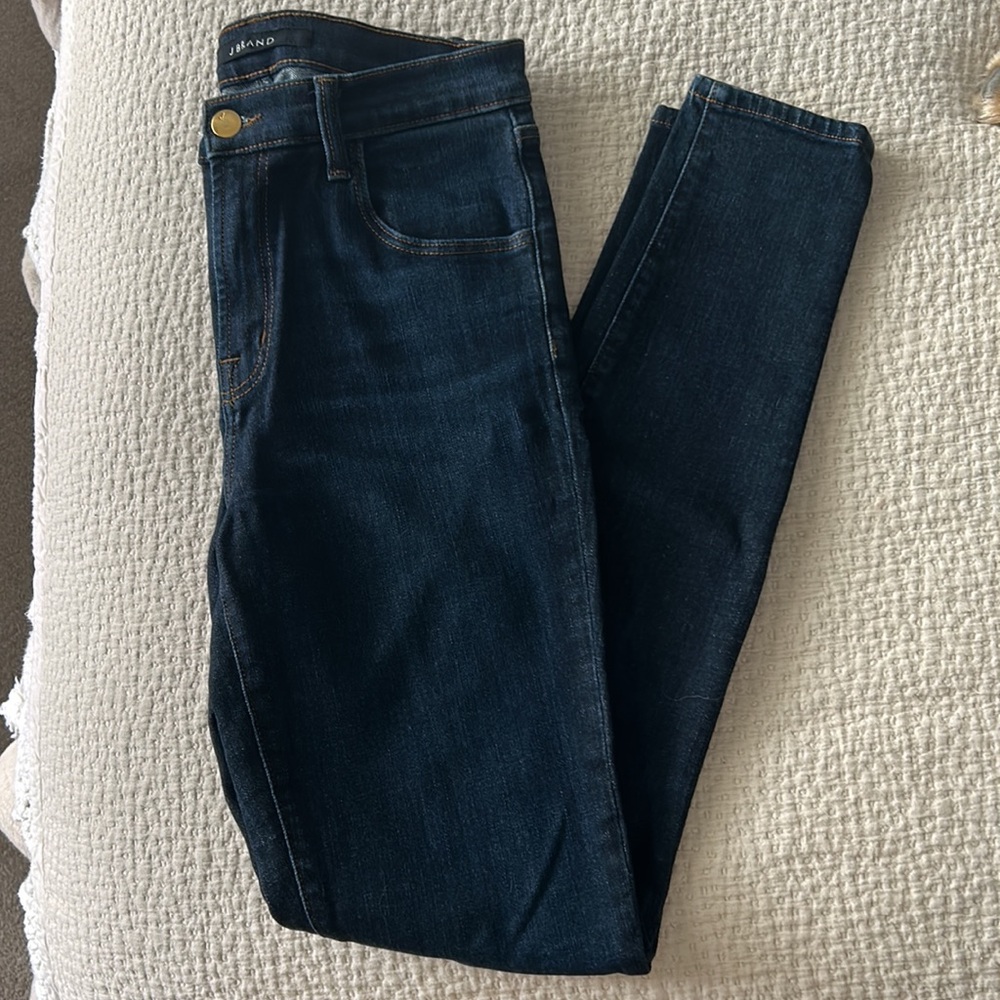 J Brand High Rise Skinny Jeans